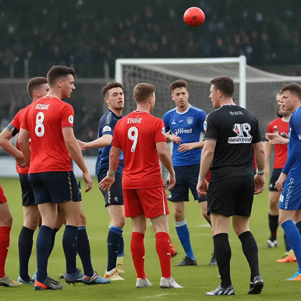 Dramatic Kent League Clash Ends in Controversial Red Card Decision